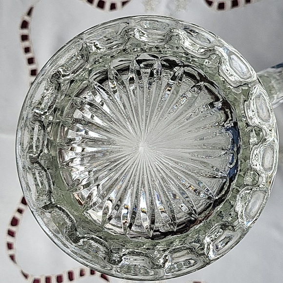 VINTAGE Large Cut Glass Pitcher - Picture 3 of 5